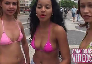 video amador As gatas querem aventura em Copacabana!