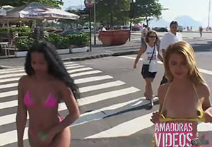 video amador Flagradas se exibindo na praia, caiu na net